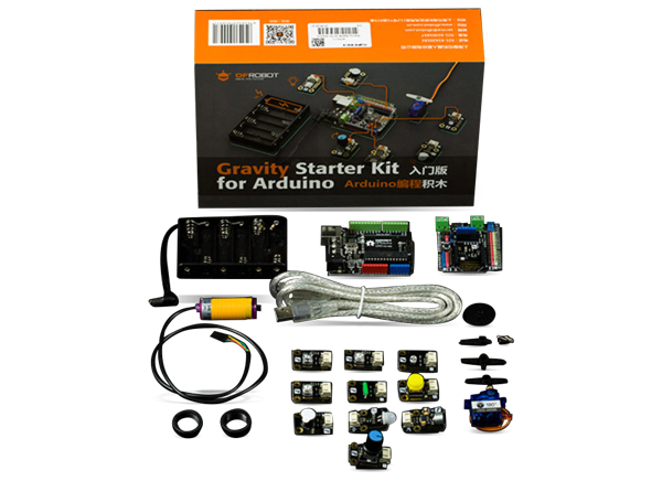 Gravity: Starter Kit For Arduino - DFRobot | Mouser