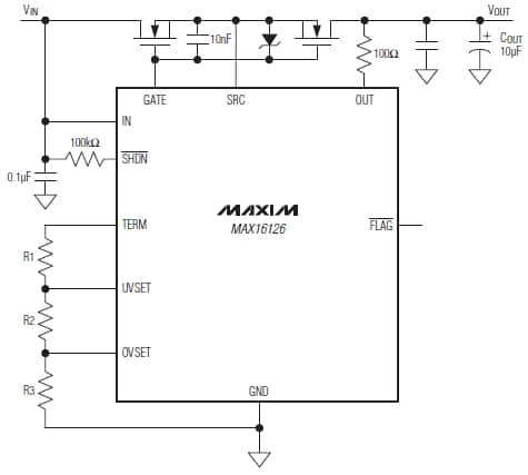 MAX16126 Typical Operating Circuit